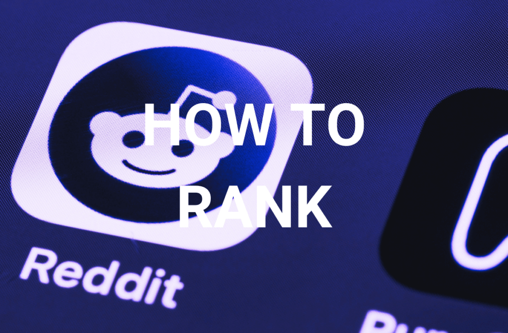 how to rank reddit posts