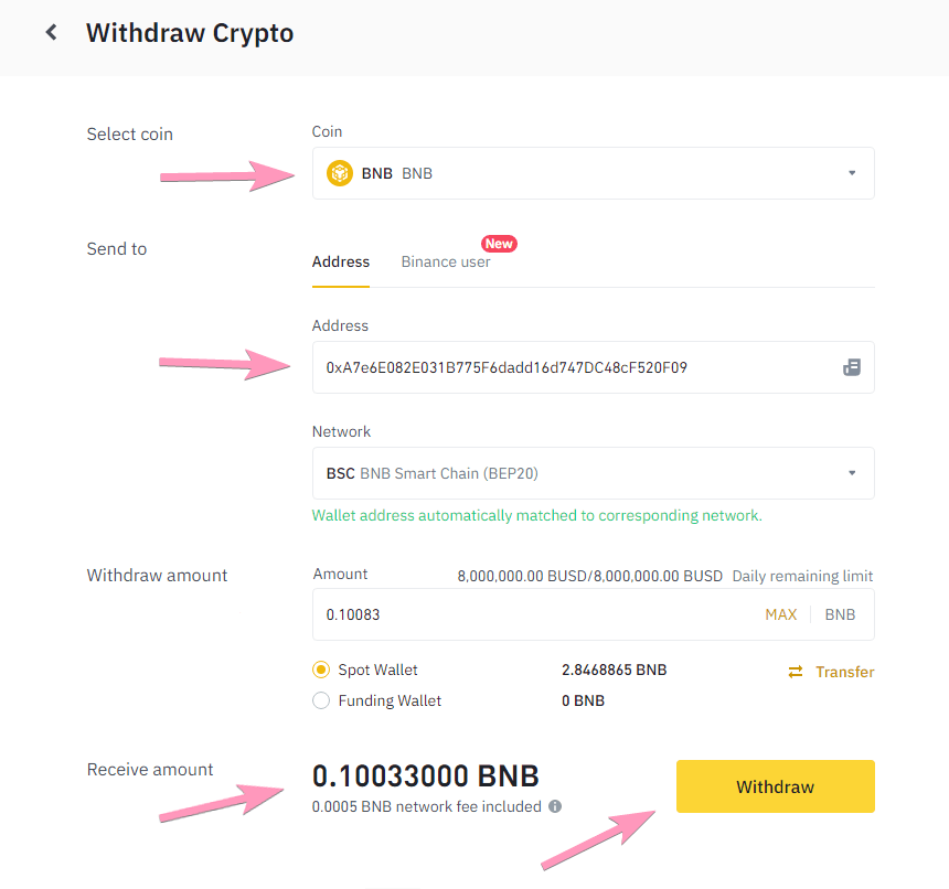 withdraw crypto to upvote shop 2