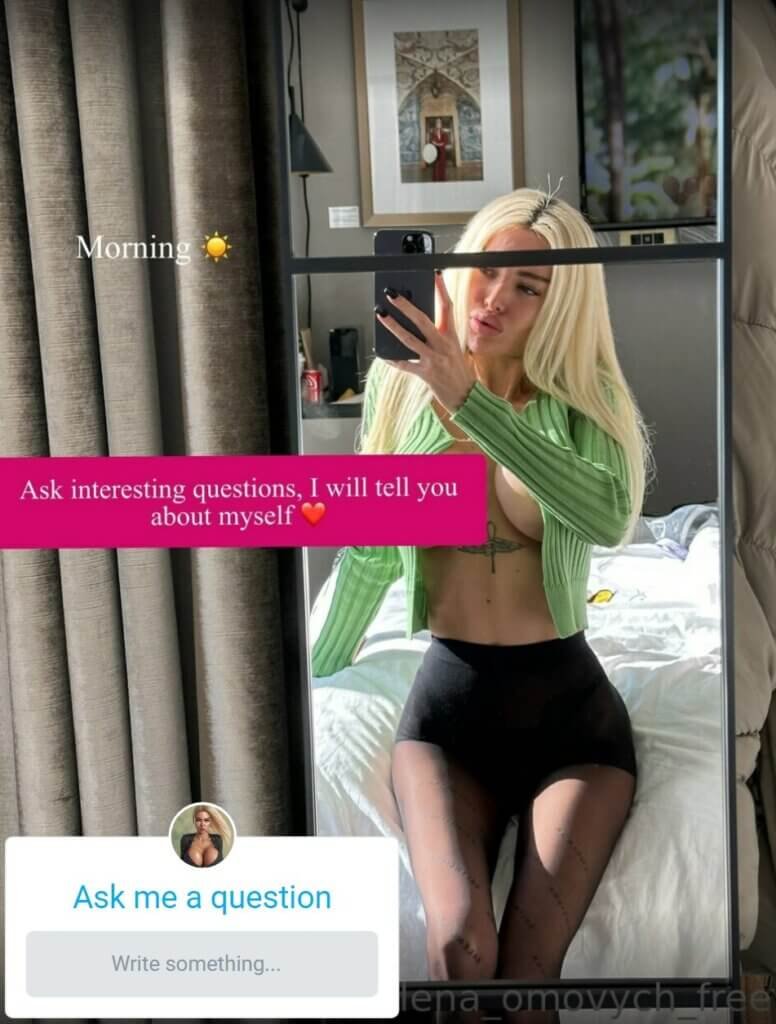 asking questions on onlyfans