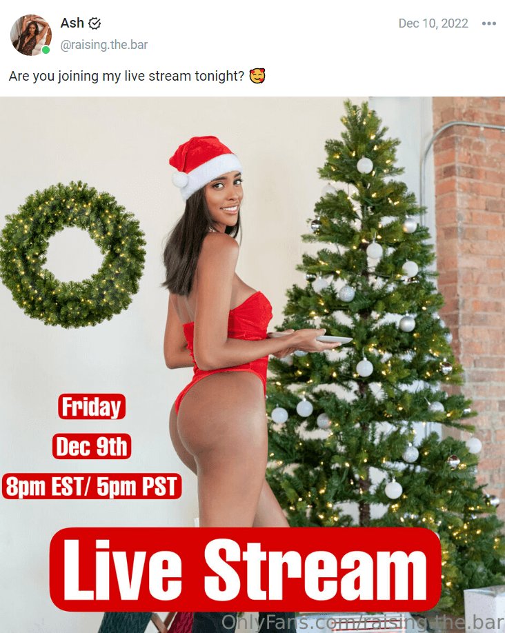 onlyfans livestreaming