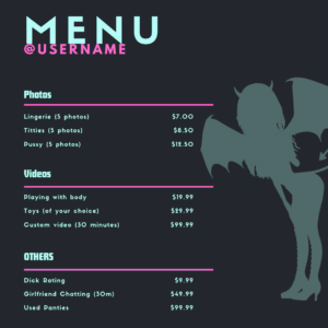 onlyfans free menu design 2
