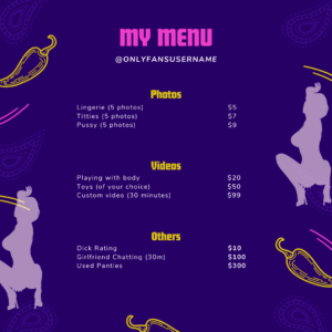 onlyfans free menu design 3