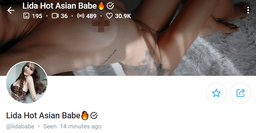 lida asian onlyfans