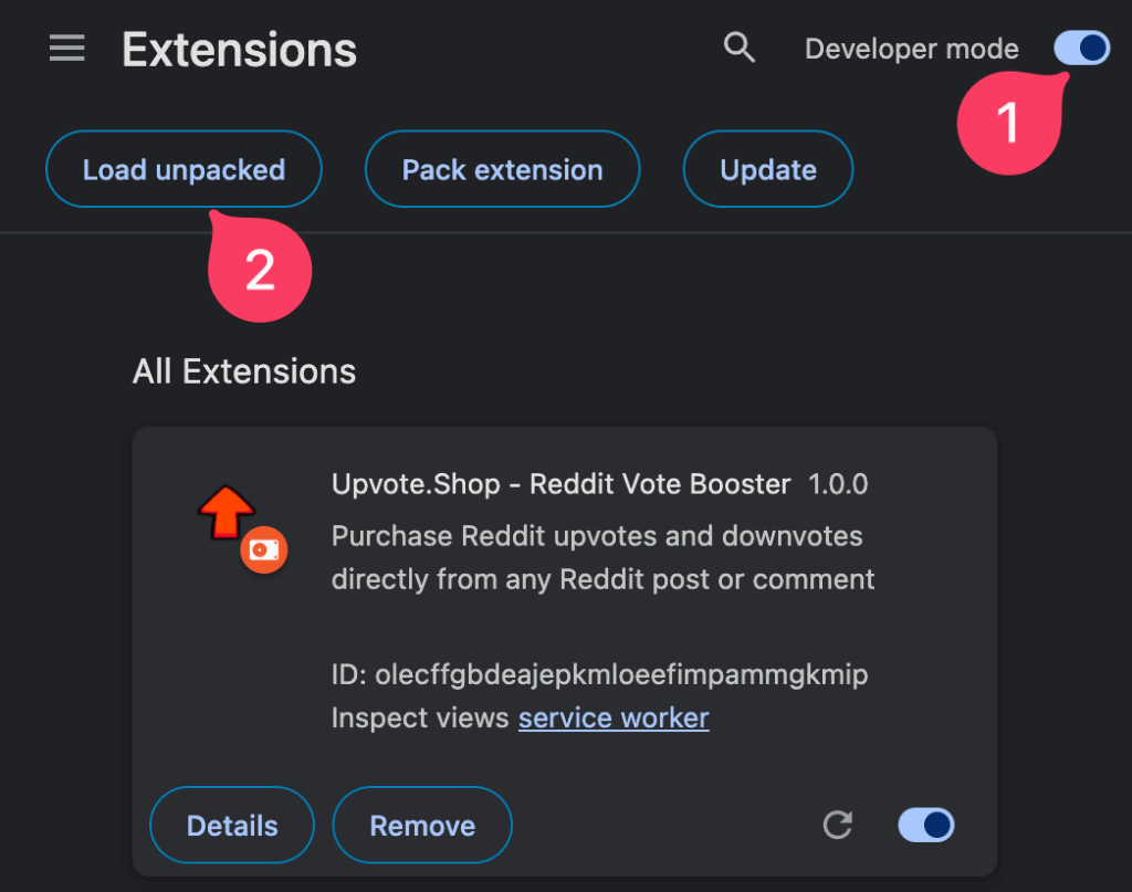 install chrome extension